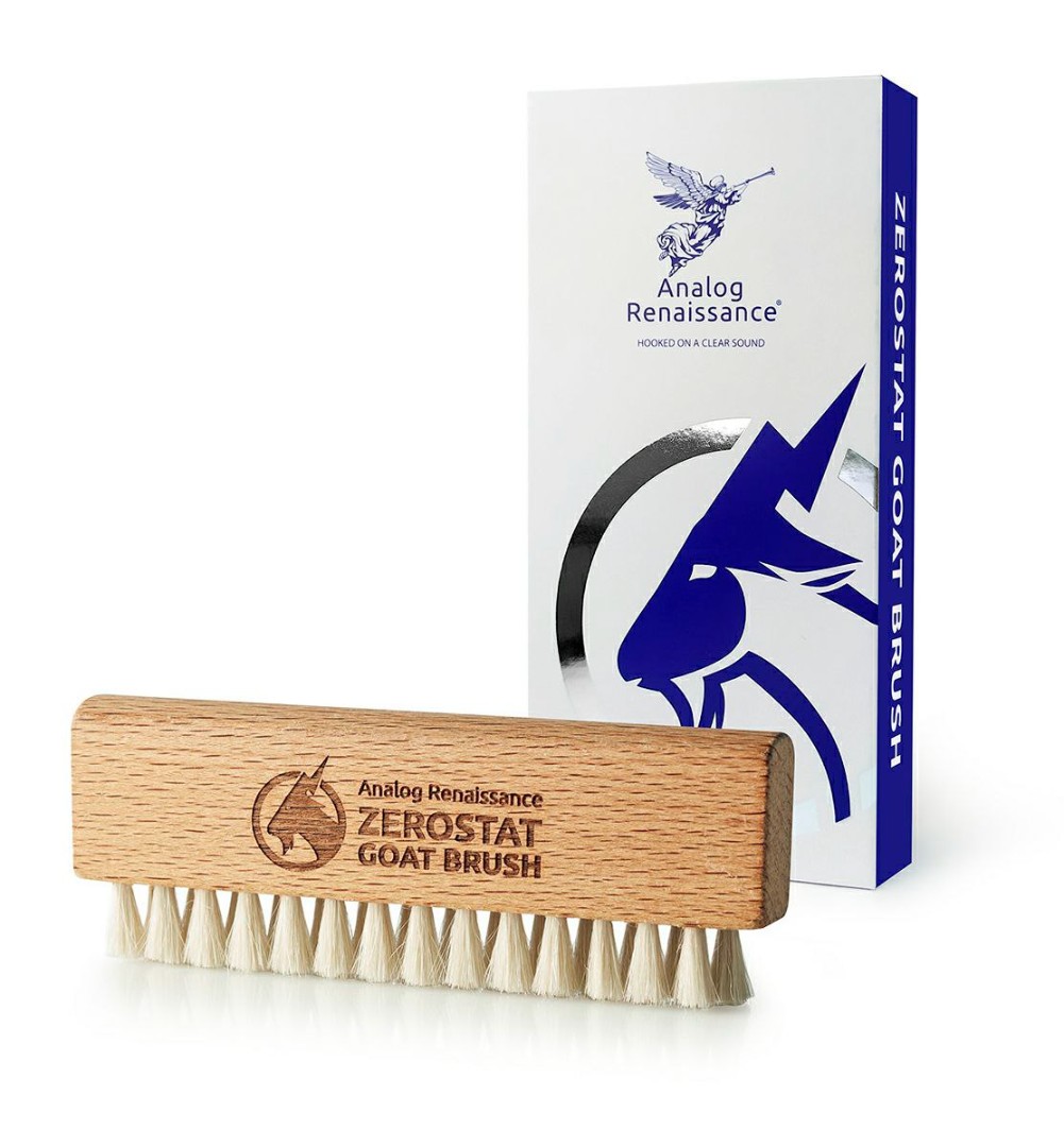 Щётка антистатическая универсальная из козьего волоса Zerostat Goat Brush